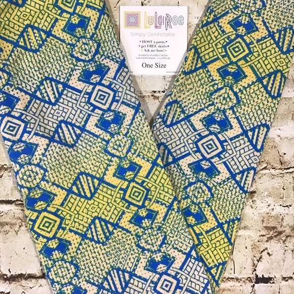 LuLaRoe Leggings OS Sz 2-10 New In Package - Picture 2 of 4